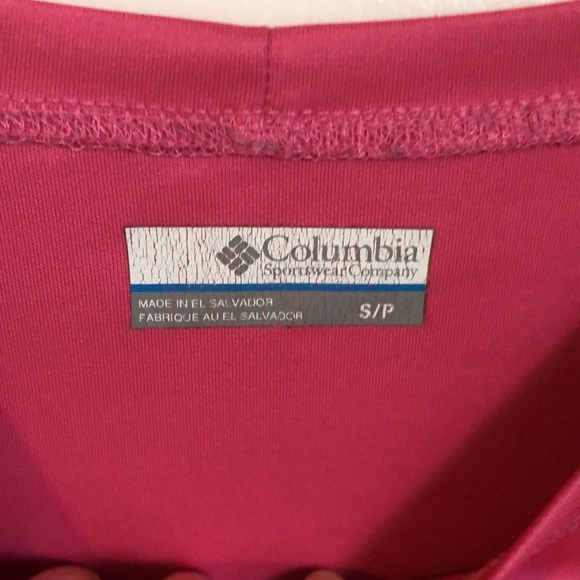 Columbia Rapid Creek Long Sleeve 50 UPF Omni Shade Pink Sun Shirt Womens S/P - Picture 5 of 5